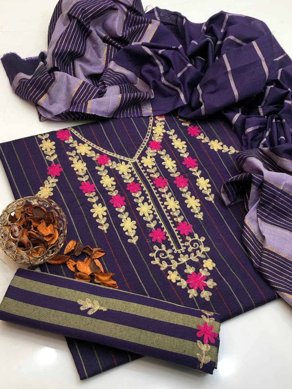 Stuff Khaadi Marina - 3 Pcs Dress