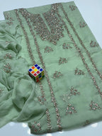 Stuff Soft Bamber Chiffon - 2 Pcs Dress