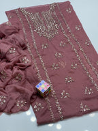 Stuff Soft Bamber Chiffon - 2 Pcs Dress