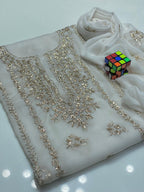 Stuff Soft Bamber Chiffon - 2 Pcs Dress