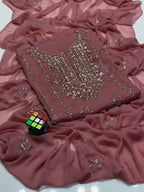 Stuff Soft Bamber Chiffon - 2 Pcs Dress