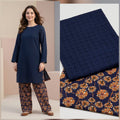 Premium Lawn Chikankari Shirt and Printed Trouser