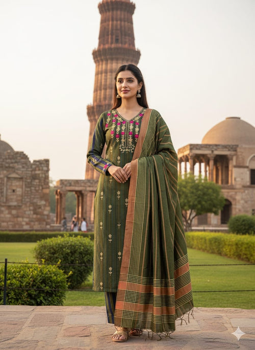 Stuff Khaadi Marina - 3 Pcs Dress