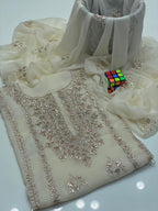 Stuff Soft Bamber Chiffon - 2 Pcs Dress