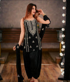 Stuff Soft Bamber Chiffon - 2 Pcs Dress